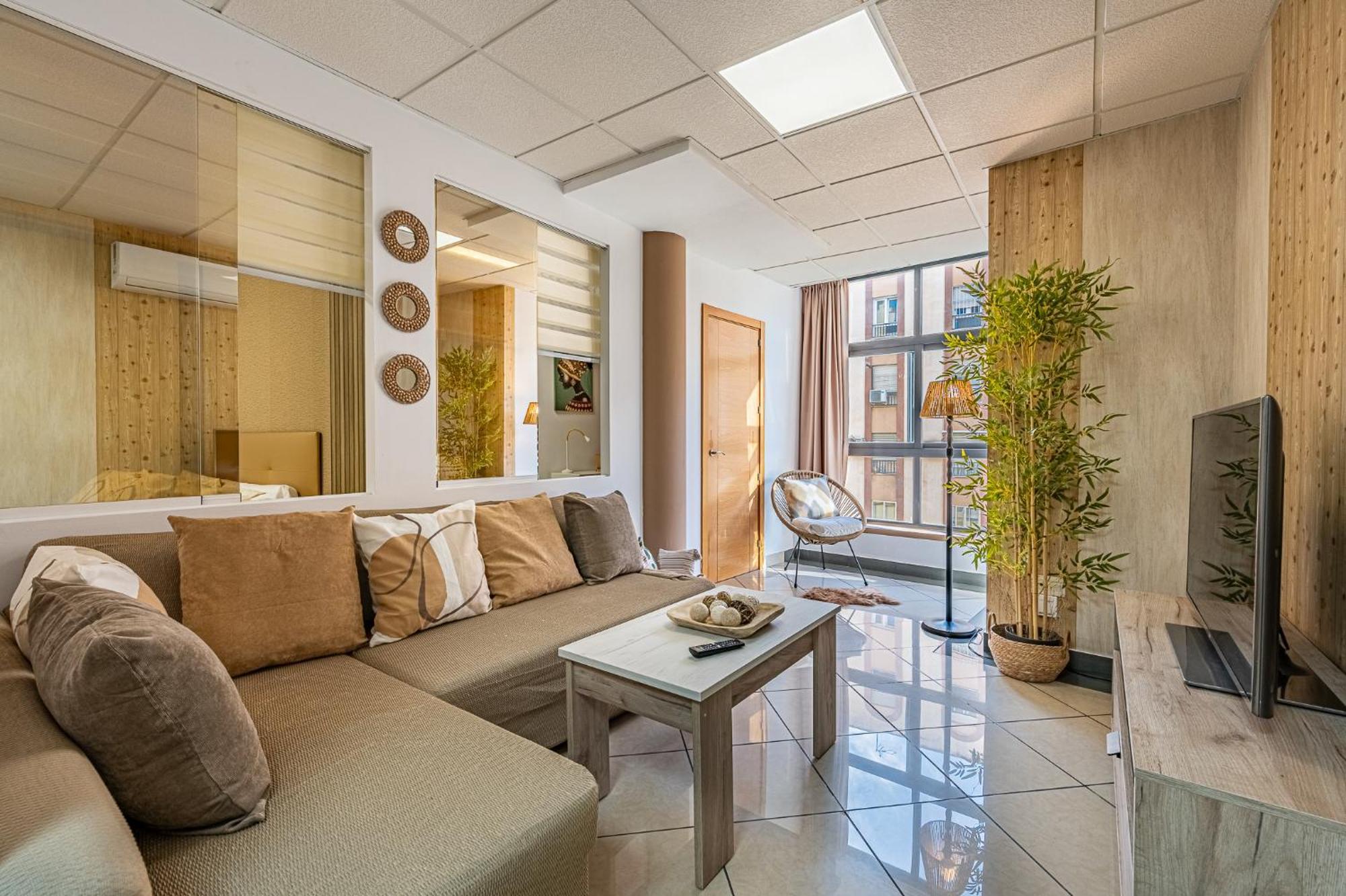 Apartamento El Dorado Cerca Del Mar Malaga Bagian luar foto